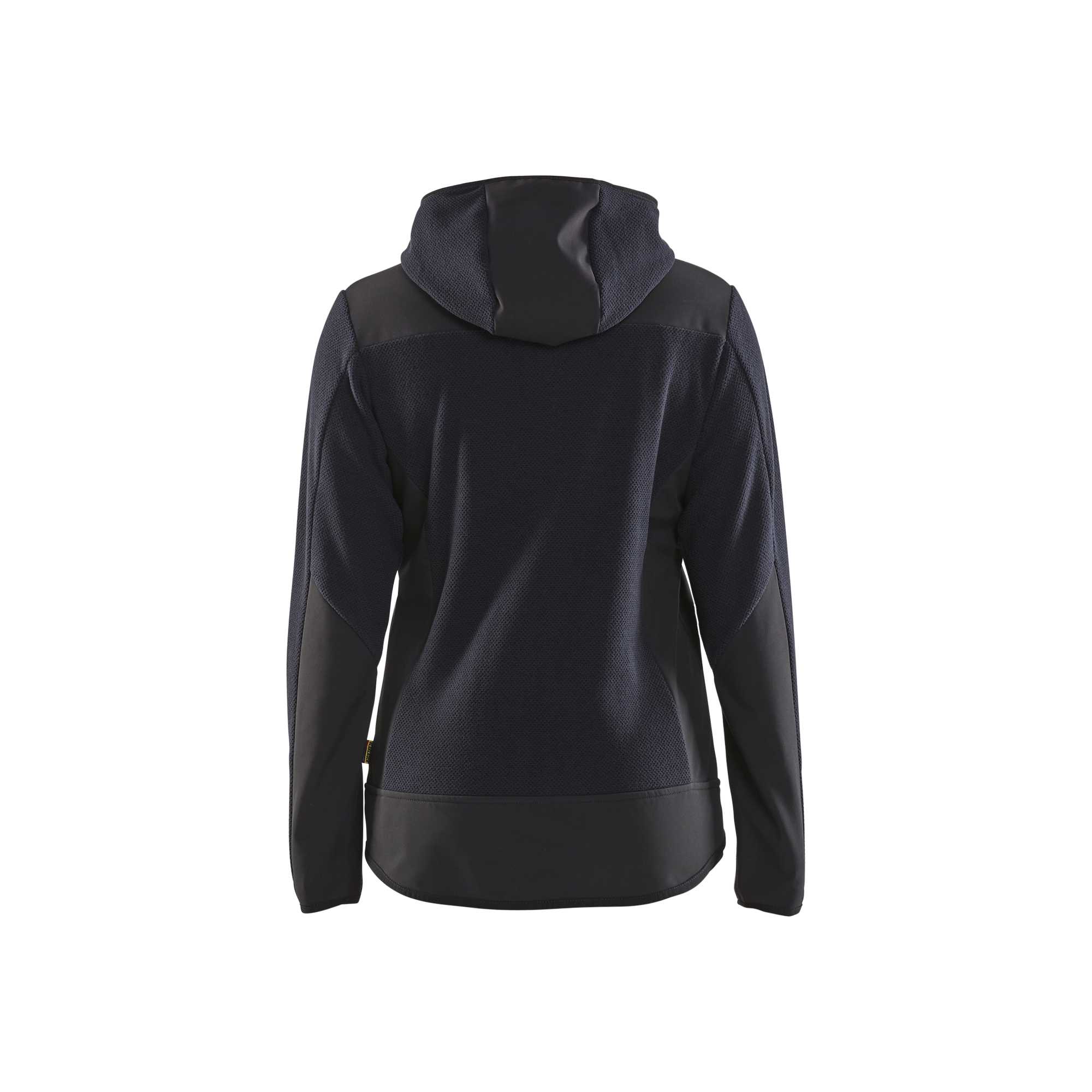 BLAKLADER 59412536 Women's knitted jacket with softshell and hood Knitted Work Jacket WOMEN - Stretch